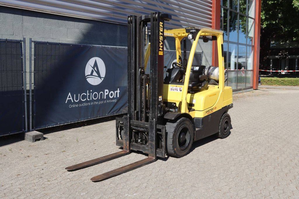 Forklift Hyster H3.0FT LPG 2730kg 4.9m 2007