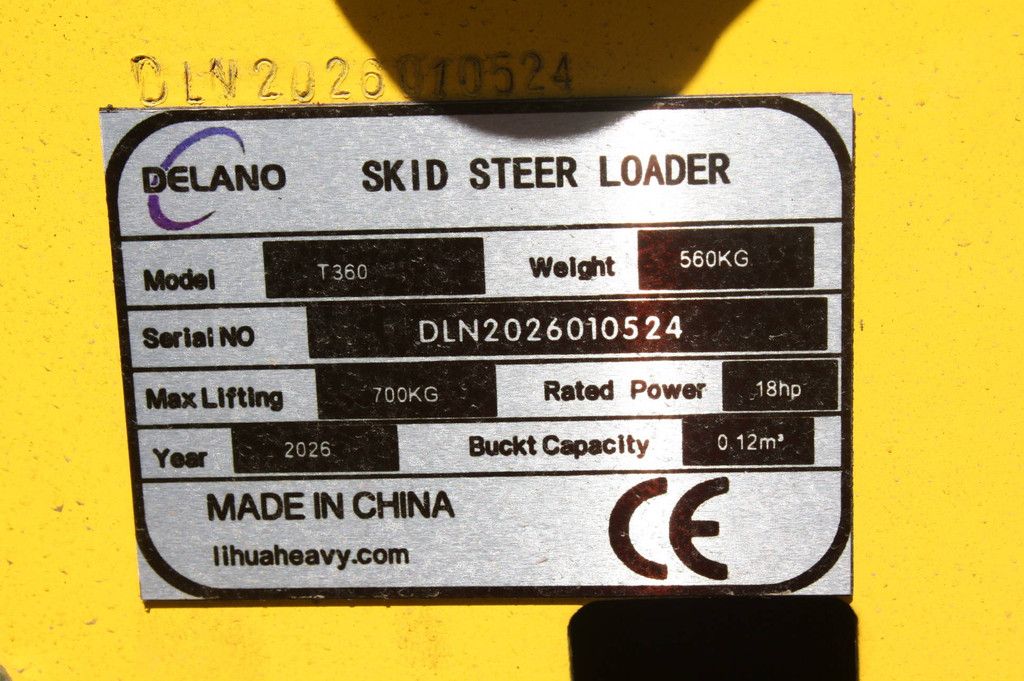 Delano T360 Petrol Skid Steer Loader 2026 Demo