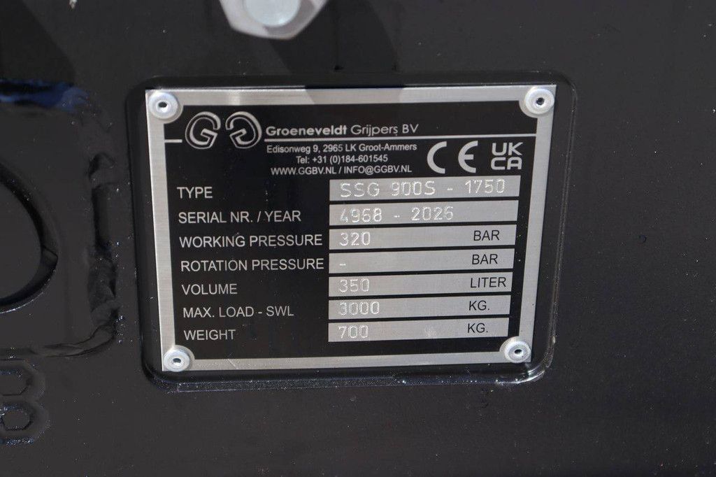 Groeneveldt Grabber SSG 900S - 1750 2025