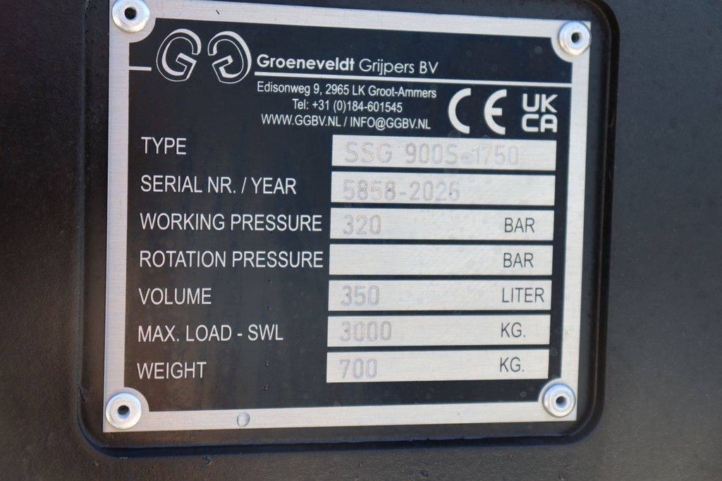 Groeneveldt Grabber SSG 900S-1750 2026