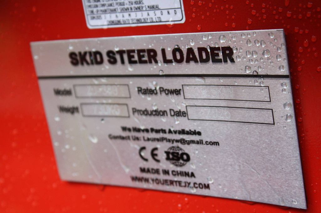 Skid steer loader ZJG ZL-380 / ZJ-380 Diesel 2026