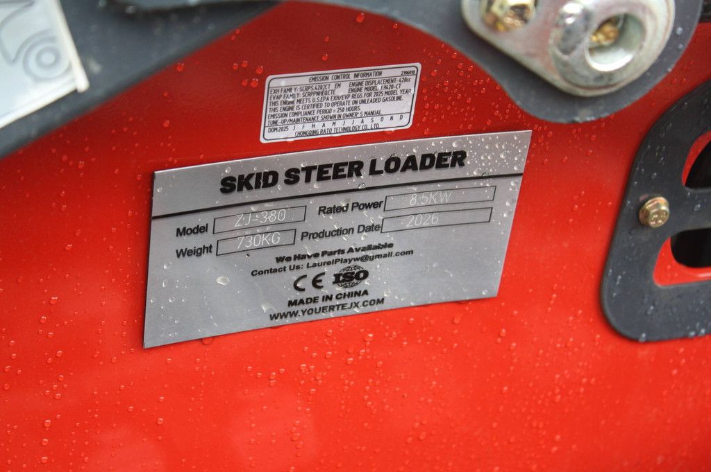 Skid steer loader ZJG ZL-380 / ZJ-380 Diesel 2026