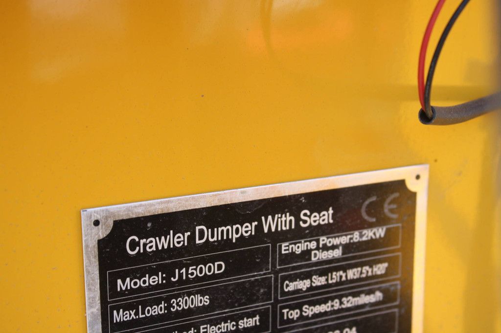 Tracked dumper J1500D Diesel 2026