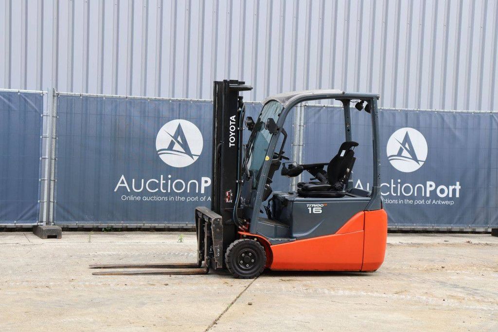 Toyota 8FBE16T Electric Forklift 1600kg 3.3m 2018
