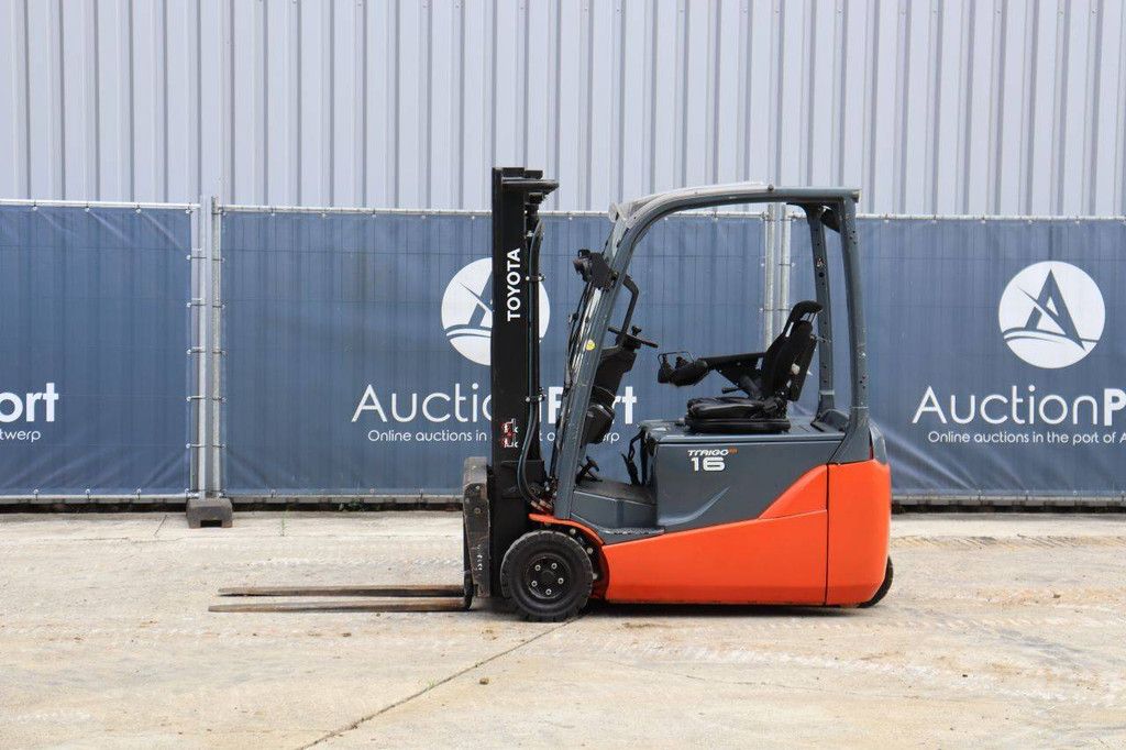 Toyota 8FBE16T Electric Forklift 1600kg 3.3m 2018