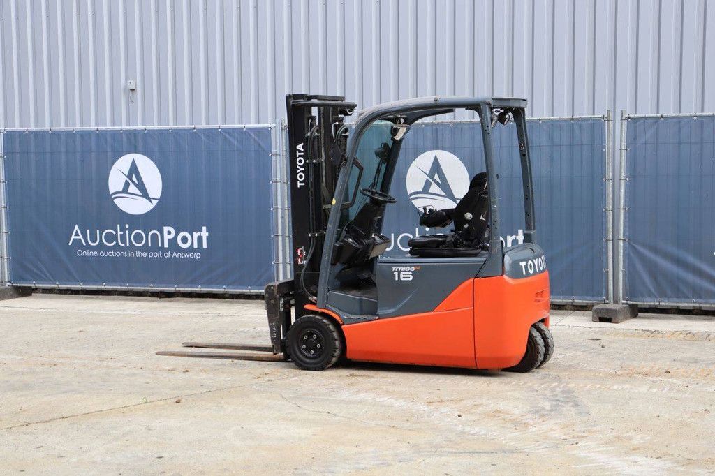 Toyota 8FBE16T Electric Forklift 1600kg 3.3m 2018