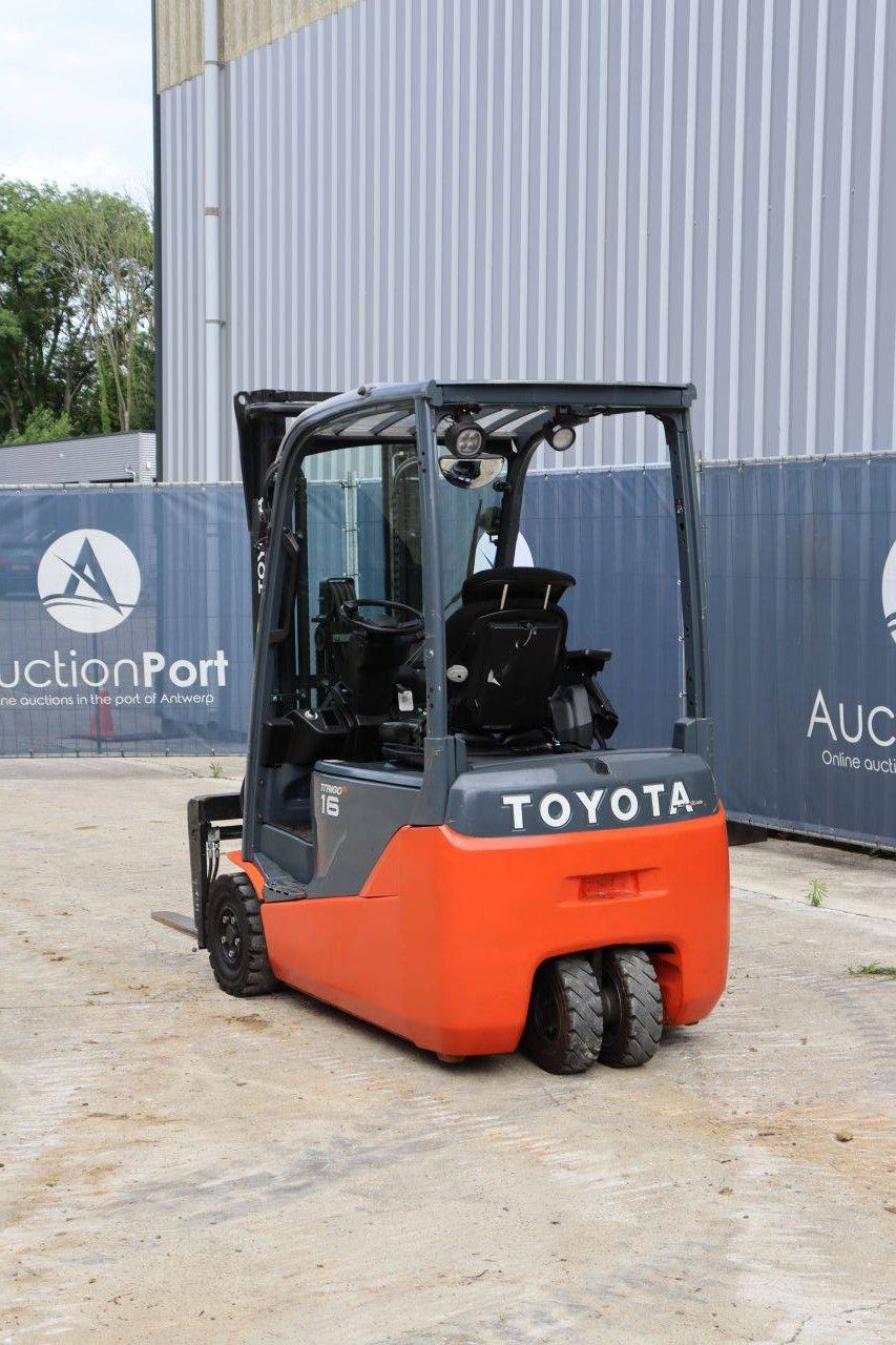 Toyota 8FBE16T Electric Forklift 1600kg 3.3m 2018