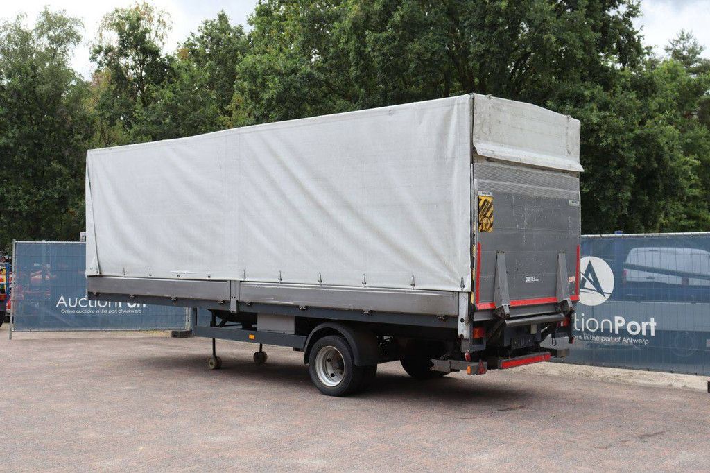 Baldinger 7000 5200kg 2000 curtain-sided semi-trailer (Margin)