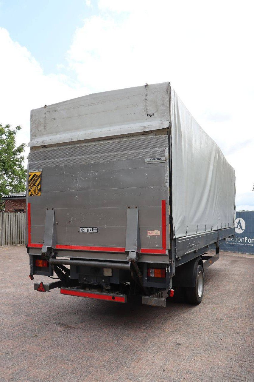 Baldinger 7000 5200kg 2000 curtain-sided semi-trailer (Margin)