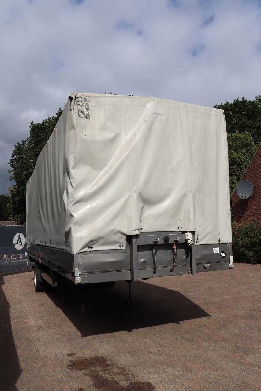 Baldinger 7000 5200kg 2000 curtain-sided semi-trailer (Margin)