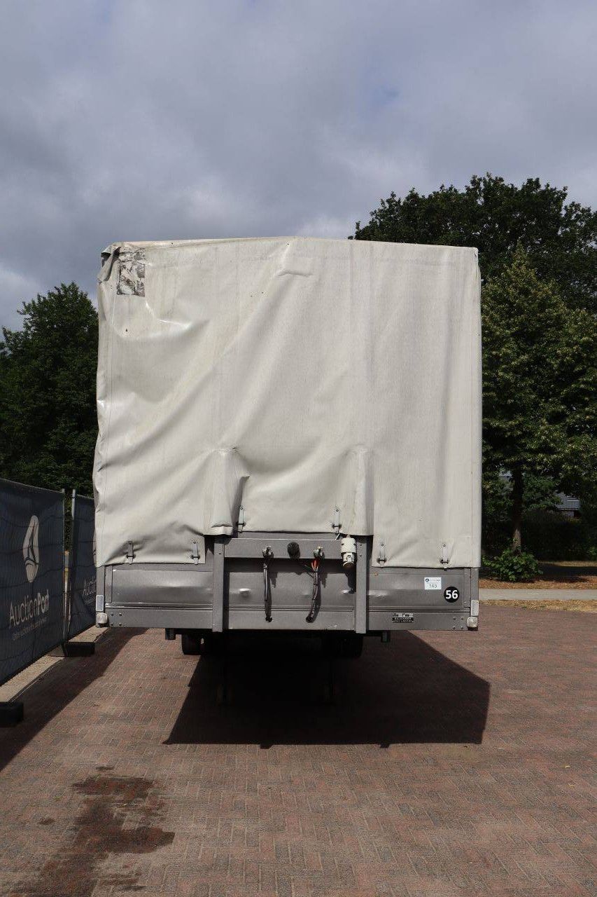 Baldinger 7000 5200kg 2000 curtain-sided semi-trailer (Margin)