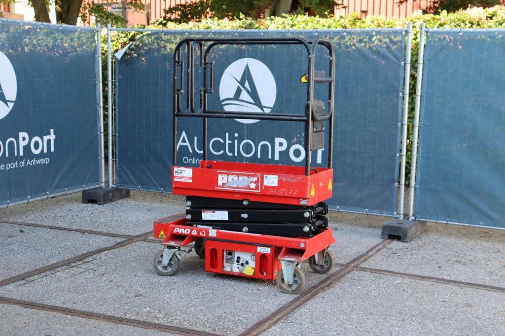Scissor Lift Snorkel PUSH 8 PRO Electric 2015