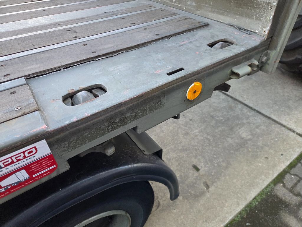 Netam-Fruehauf ANCR 10-105 ANCR 10-105 rdw gekeurd naar langzaamverkeer BLADGEVEERD!!