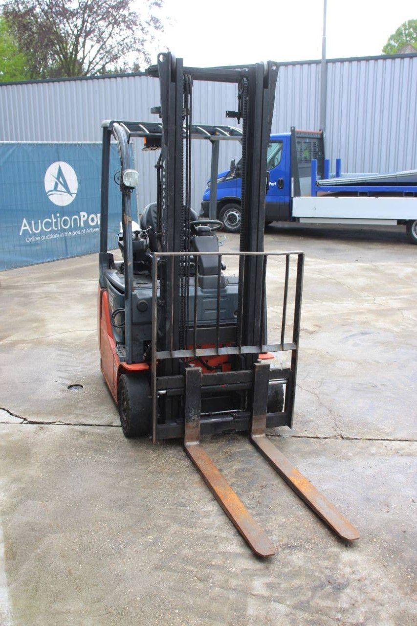 Toyota 8FBE15T Electric Forklift 1500kg 3.7m 2016
