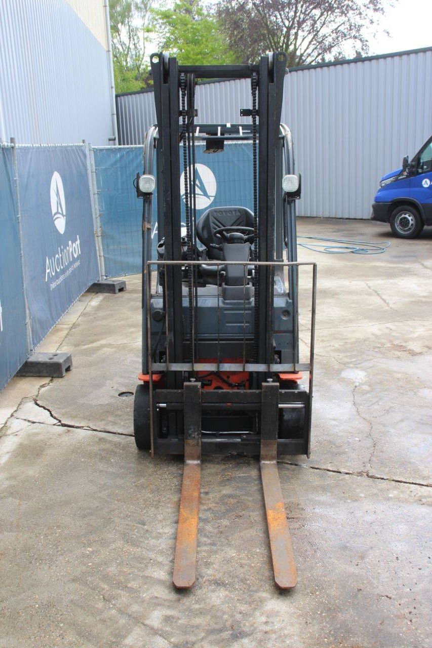 Toyota 8FBE15T Electric Forklift 1500kg 3.7m 2016
