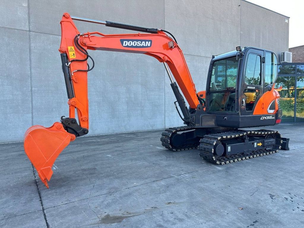 Doosan DX55-9C Diesel Midi Excavator 2018