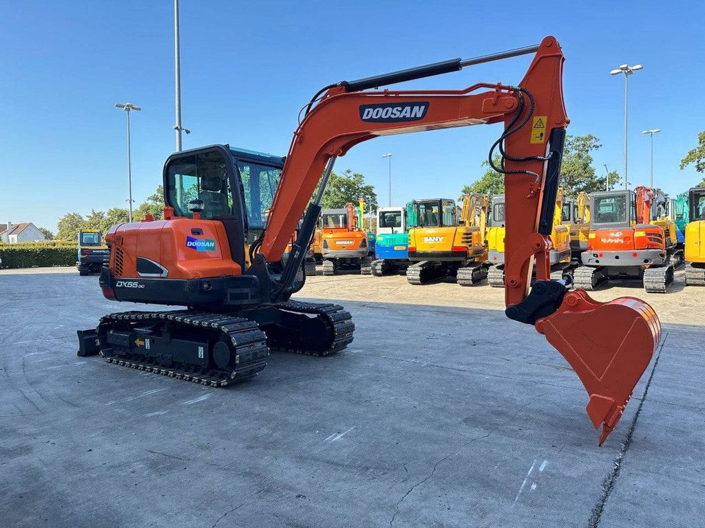 Doosan DX55-9C Diesel Midi Excavator 2018