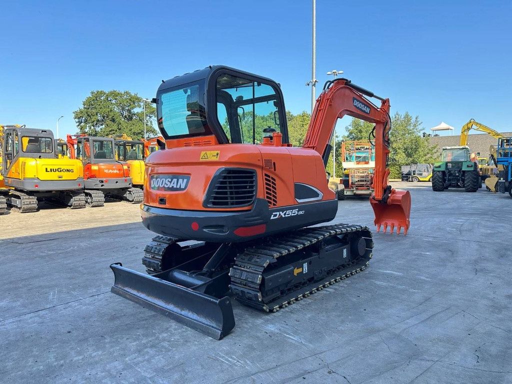 Doosan DX55-9C Diesel Midi Excavator 2018