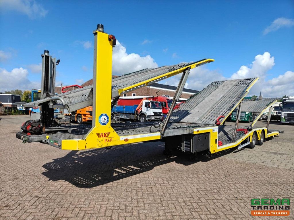 Aksoylu 2 AXLE SEMI-TRAILER 2-Axle BPW - Car Transporter - 6 Loader - Double Winch 4300KG - Hydraulic Pump
