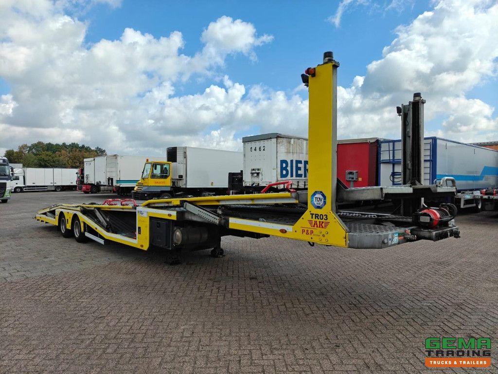 Aksoylu 2 AXLE SEMI-TRAILER 2-Axle BPW - Car Transporter - 6 Loader - Double Winch 4300KG - Hydraulic Pump