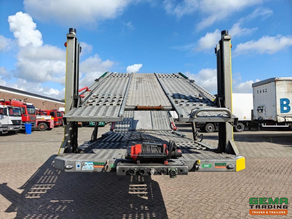 Aksoylu 2 AXLE SEMI-TRAILER 2-Axle BPW - Car Transporter - 6 Loader - Double Winch 4300KG - Hydraulic Pump