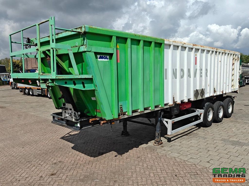 MOL K812.27TRI 48m³ Hardox Tipper - Liquid-Tight - Steel Chassis - 8460KG - BPW Drum