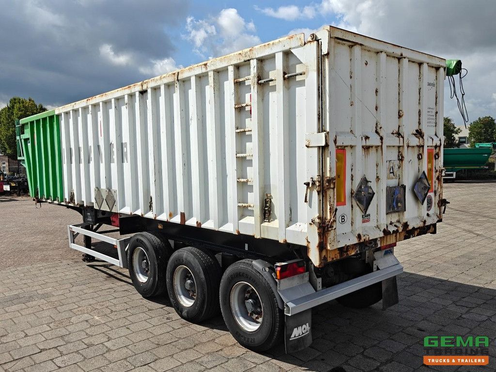 MOL K812.27TRI 48m³ Hardox Tipper - Liquid-Tight - Steel Chassis - 8460KG - BPW Drum