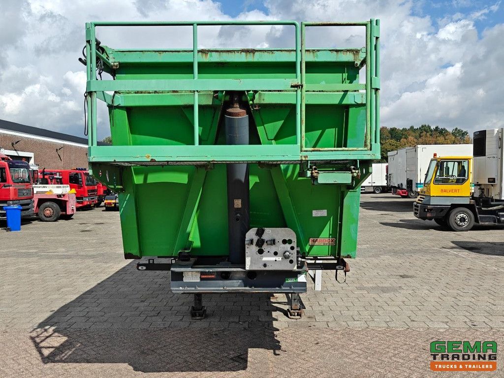 MOL K812.27TRI 48m³ Hardox Tipper - Liquid-Tight - Steel Chassis - 8460KG - BPW Drum