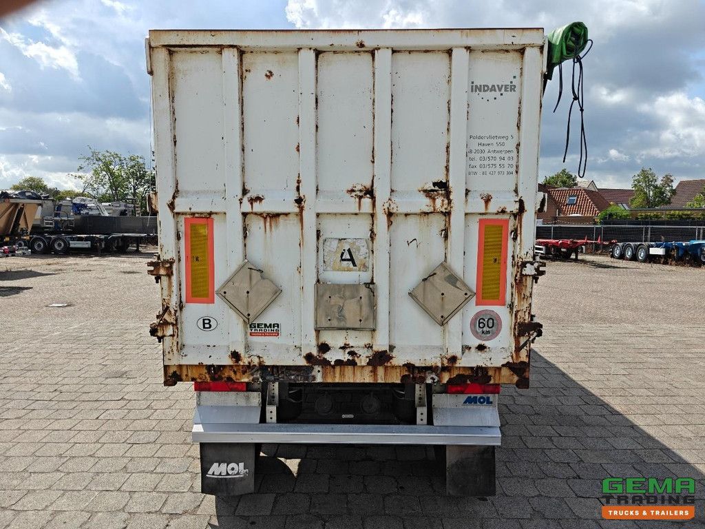 MOL K812.27TRI 48m³ Hardox Tipper - Liquid-Tight - Steel Chassis - 8460KG - BPW Drum