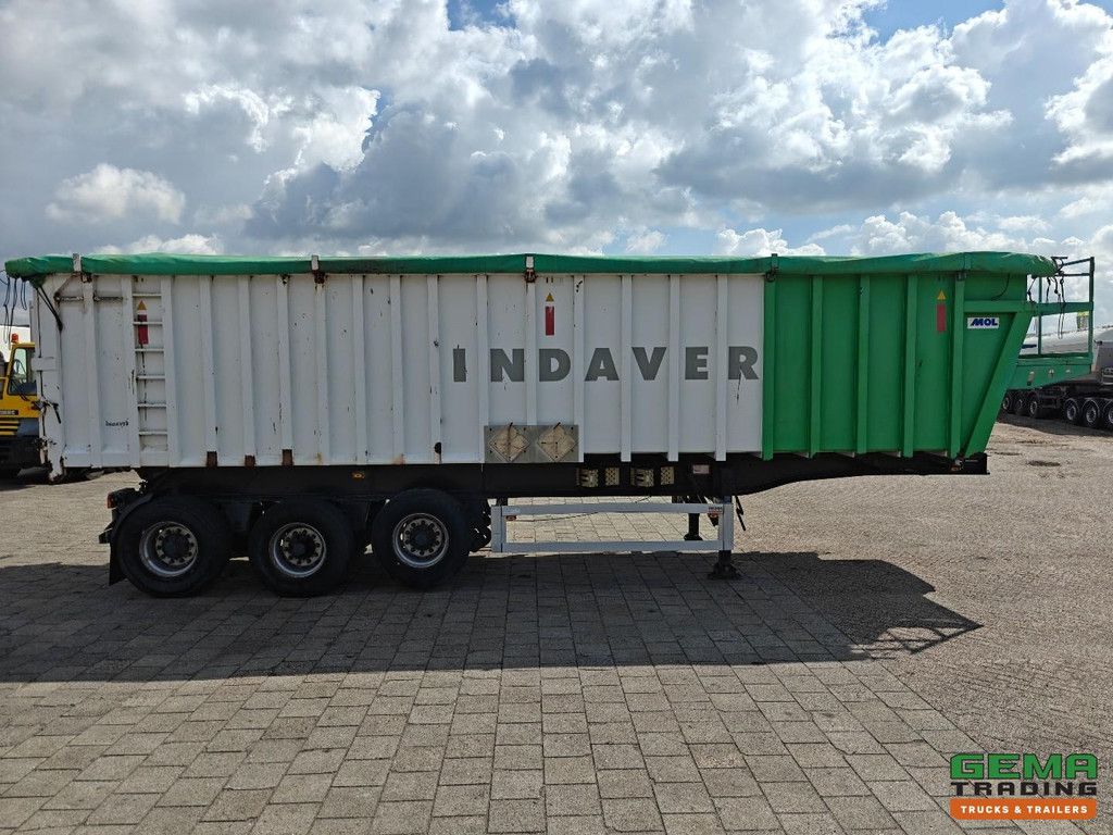 MOL K812.27TRI 48m³ Hardox Tipper - Liquid-Tight - Steel Chassis - 8460KG - BPW Drum