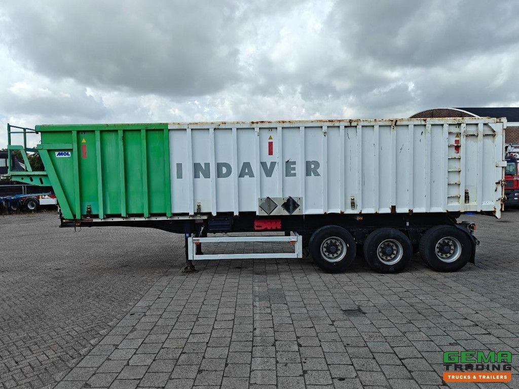 MOL K812.27TRI 48m³ Hardox Tipper - Liquid-Tight - Steel Chassis - 8460KG - BPW Drum