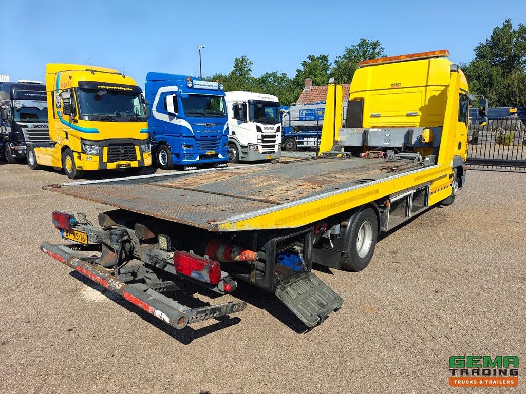 MAN TGL 12.240 4X2 BL DubbelCab (6pers) Euro4 - Falkom Fas6000 1+1 + AfstandBediening + Bril 2250 KG + Lier - VangMuilKoppeling