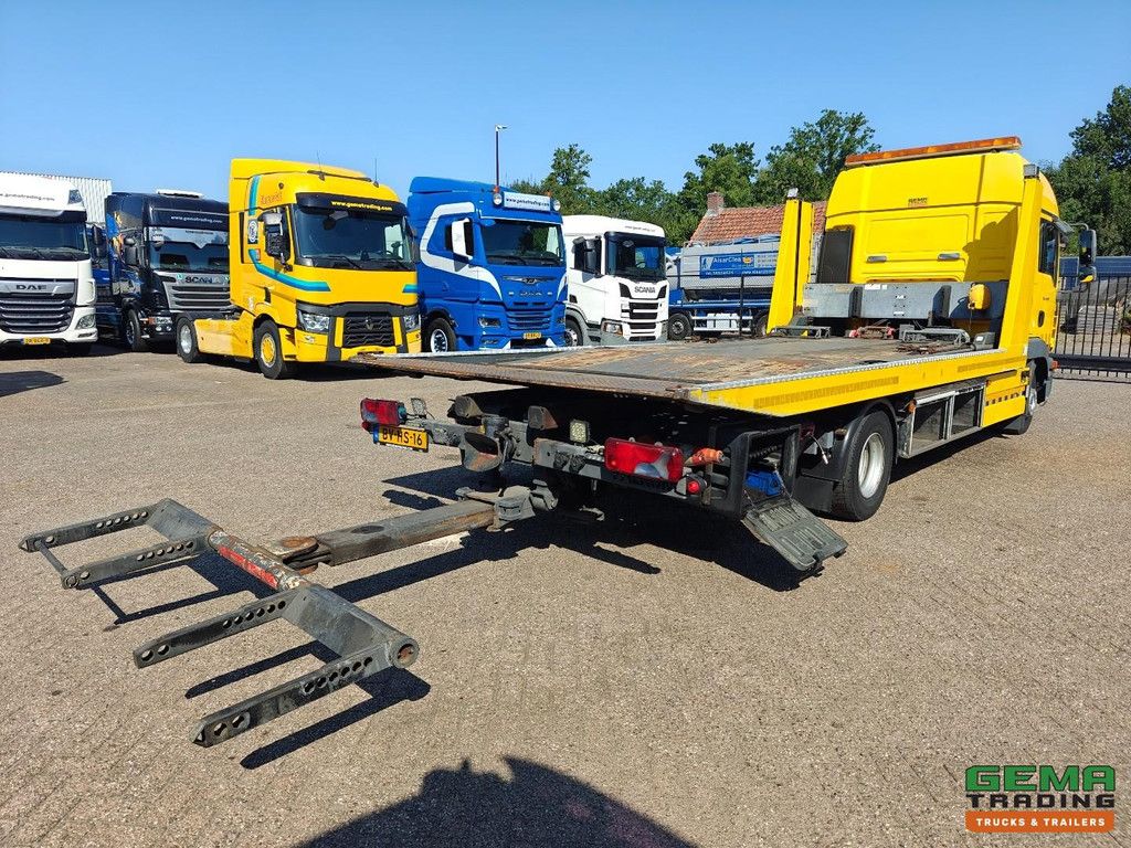 MAN TGL 12.240 4X2 BL DubbelCab (6pers) Euro4 - Falkom Fas6000 1+1 + AfstandBediening + Bril 2250 KG + Lier - VangMuilKoppeling