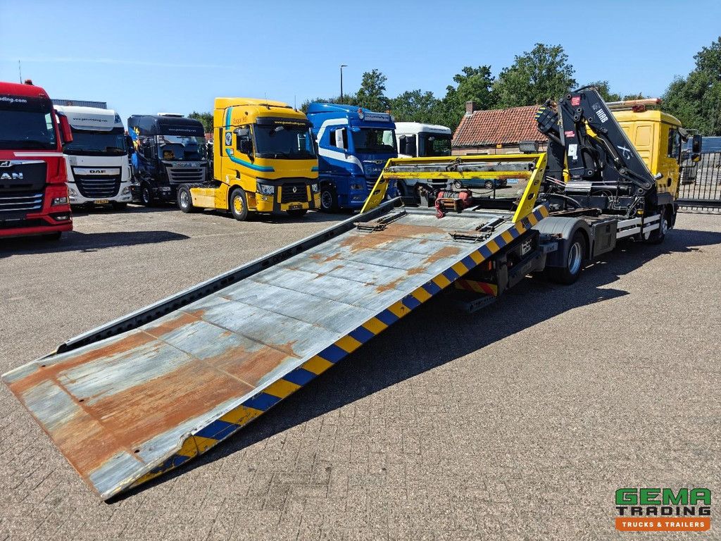 MAN TGL 12.240 4x2 Double Cab (6 pers) Euro 4 - Hiab122F3 + Omarz Platform + Omarz Brill 3000KG + Double Winch + Remote Control - Equalizer