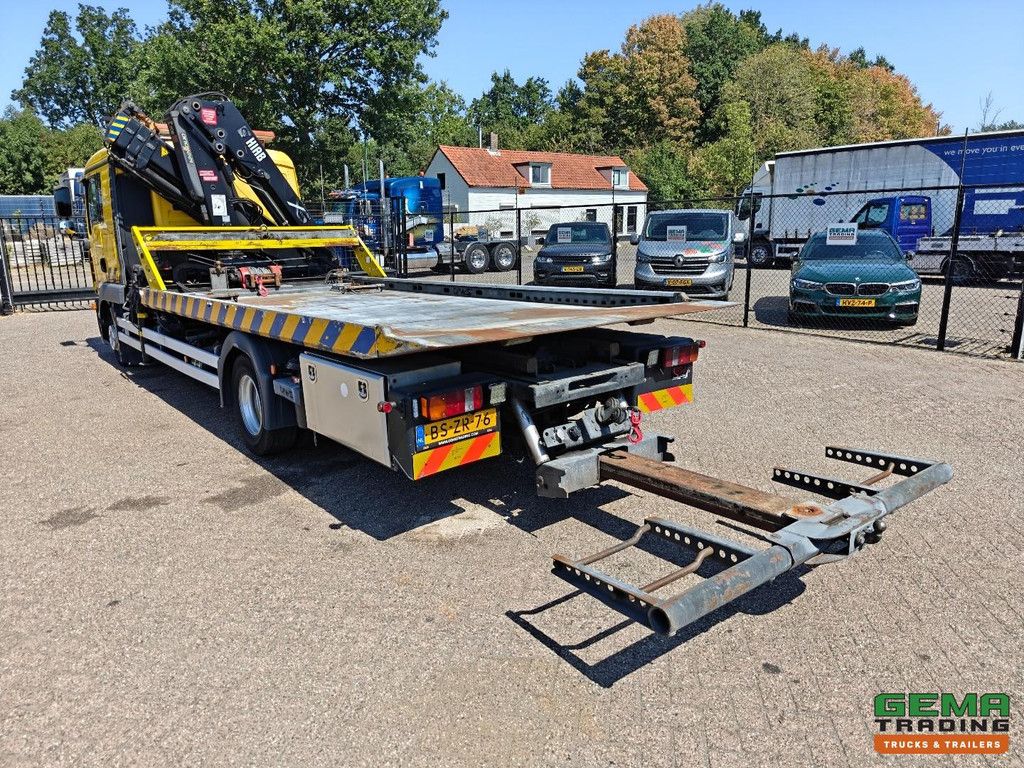 MAN TGL 12.240 4x2 Double Cab (6 pers) Euro 4 - Hiab122F3 + Omarz Platform + Omarz Brill 3000KG + Double Winch + Remote Control - Equalizer