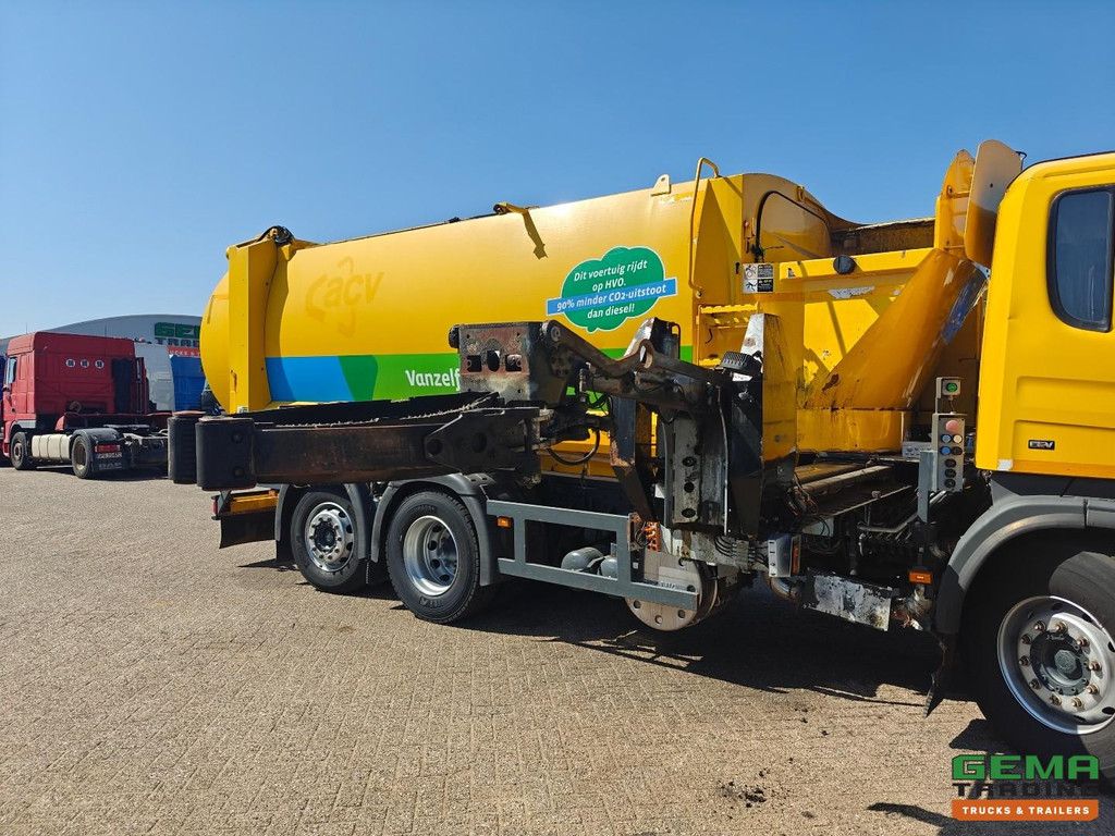 Scania P280 6x2/4 Tageskabine Euro 5 – Haller Seitenlader SLF 22 m³ – Lifter 01602 – 360&deg;-Kamera
