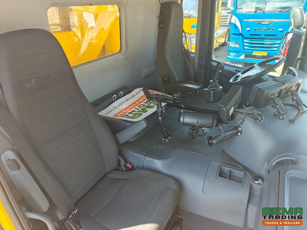 Scania P280 6x2/4 Tageskabine Euro 5 – Haller Seitenlader SLF 22 m³ – Lifter 01602 – 360&deg;-Kamera