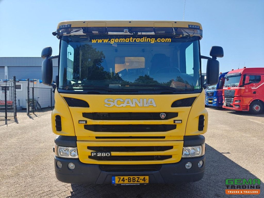 Scania P280 6x2/4 Tageskabine Euro 5 – Haller Seitenlader SLF 22 m³ – Lifter 01602 – 360&deg;-Kamera