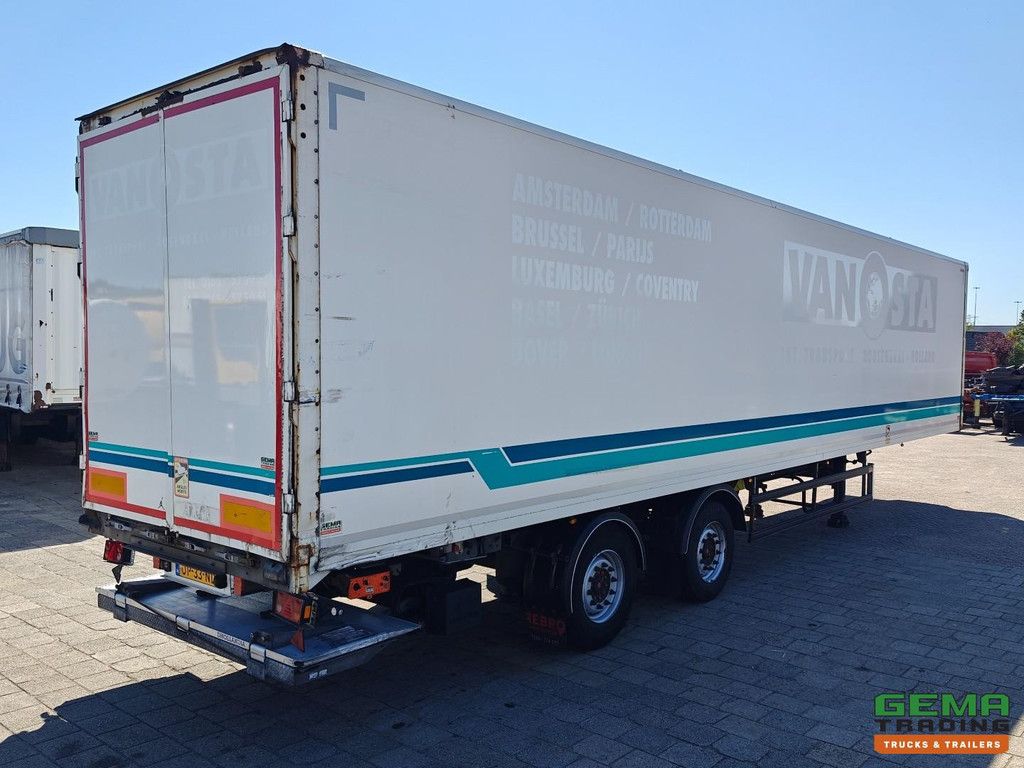 System Trailers LPRS 18 Enclosed Body 13.6m + Underfold Tailgate 2000KG - Tridec Steering Axle + Lift Axle - Galvanized Chassis - SAF Disc Brake