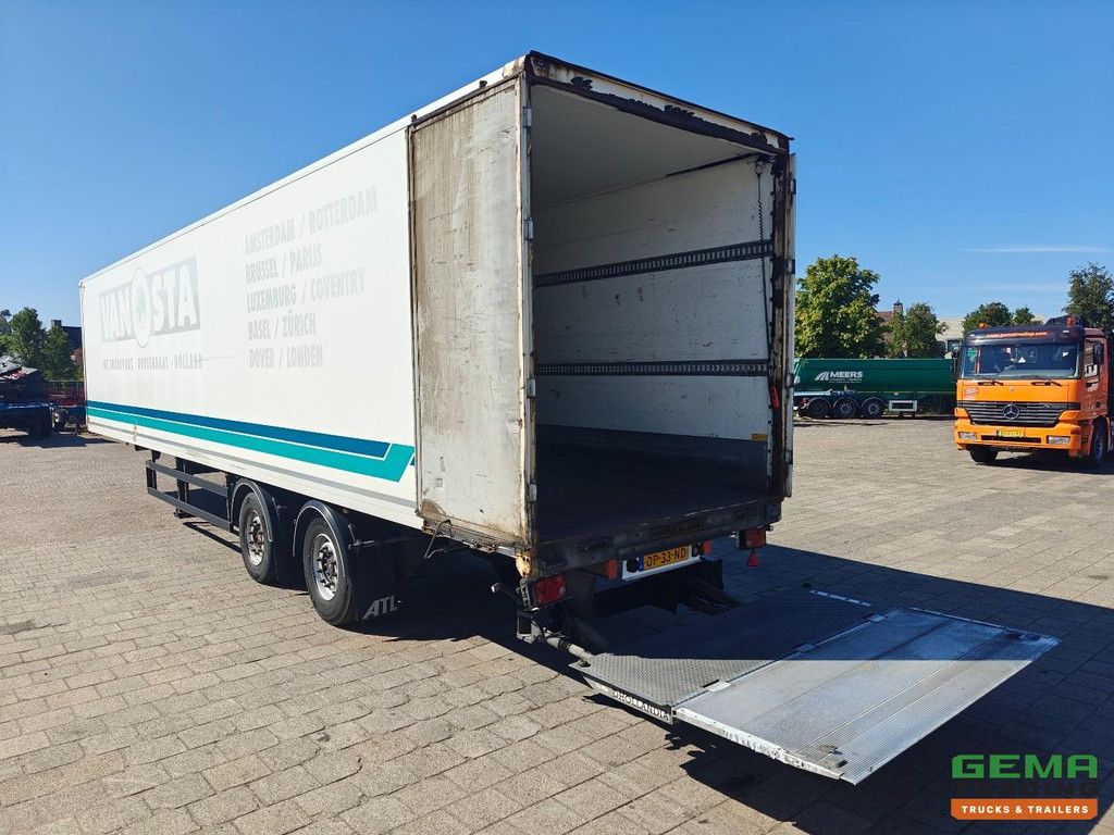System Trailers LPRS 18 Enclosed Body 13.6m + Underfold Tailgate 2000KG - Tridec Steering Axle + Lift Axle - Galvanized Chassis - SAF Disc Brake