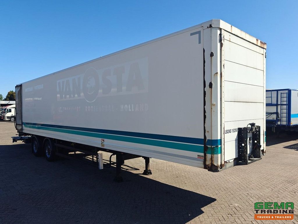 System Trailers LPRS 18 Enclosed Body 13.6m + Underfold Tailgate 2000KG - Tridec Steering Axle + Lift Axle - Galvanized Chassis - SAF Disc Brake