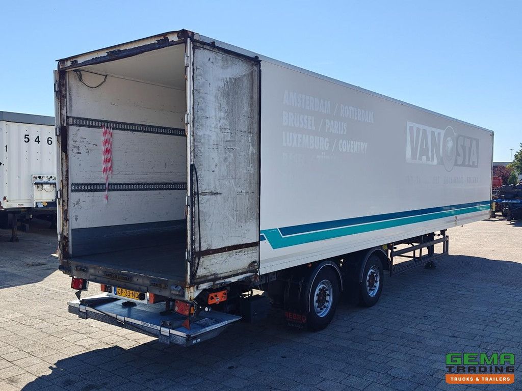 System Trailers LPRS 18 Enclosed Body 13.6m + Underfold Tailgate 2000KG - Tridec Steering Axle + Lift Axle - Galvanized Chassis - SAF Disc Brake