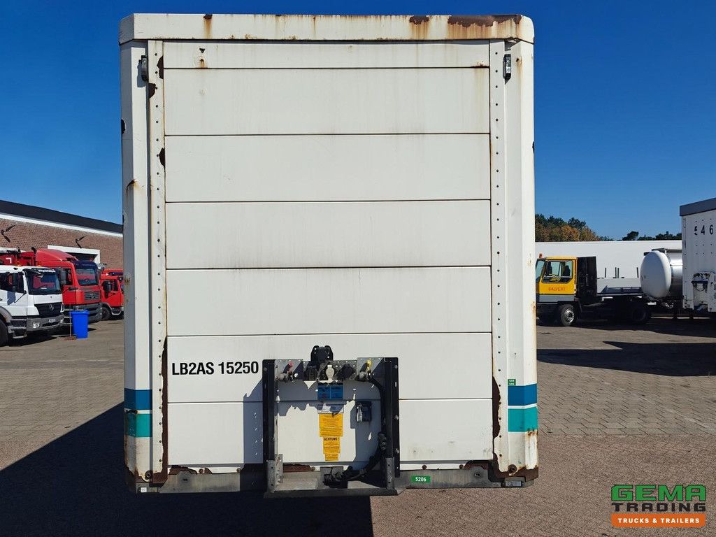 System Trailers LPRS 18 Enclosed Body 13.6m + Underfold Tailgate 2000KG - Tridec Steering Axle + Lift Axle - Galvanized Chassis - SAF Disc Brake