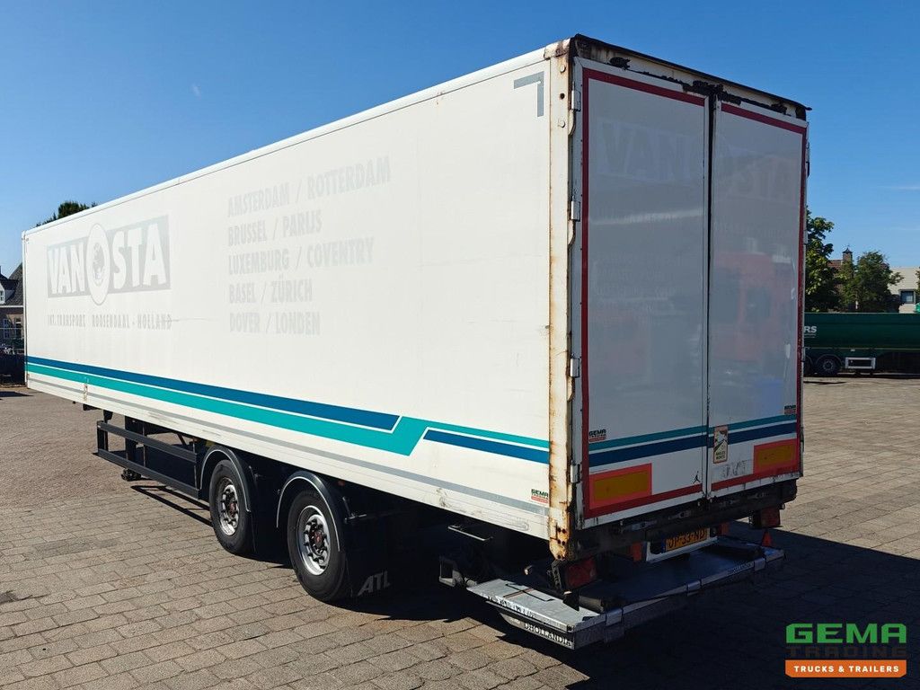 System Trailers LPRS 18 Enclosed Body 13.6m + Underfold Tailgate 2000KG - Tridec Steering Axle + Lift Axle - Galvanized Chassis - SAF Disc Brake