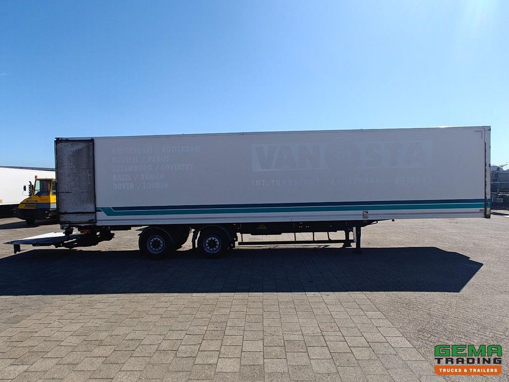 System Trailers LPRS 18 Enclosed Body 13.6m + Underfold Tailgate 2000KG - Tridec Steering Axle + Lift Axle - Galvanized Chassis - SAF Disc Brake