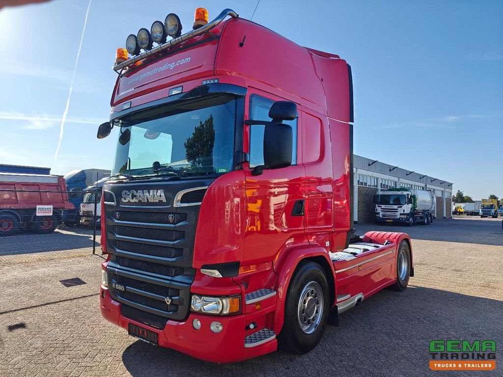 Scania R580 V8 4x2 TopLine Euro6 – Retarder – Seitenschweller – Vollluft – Standklimaanlage – SmartTacho V2