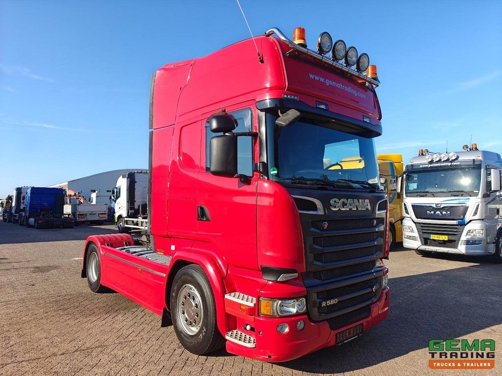 Scania R580 V8 4x2 TopLine Euro6 – Retarder – Seitenschweller – Vollluft – Standklimaanlage – SmartTacho V2