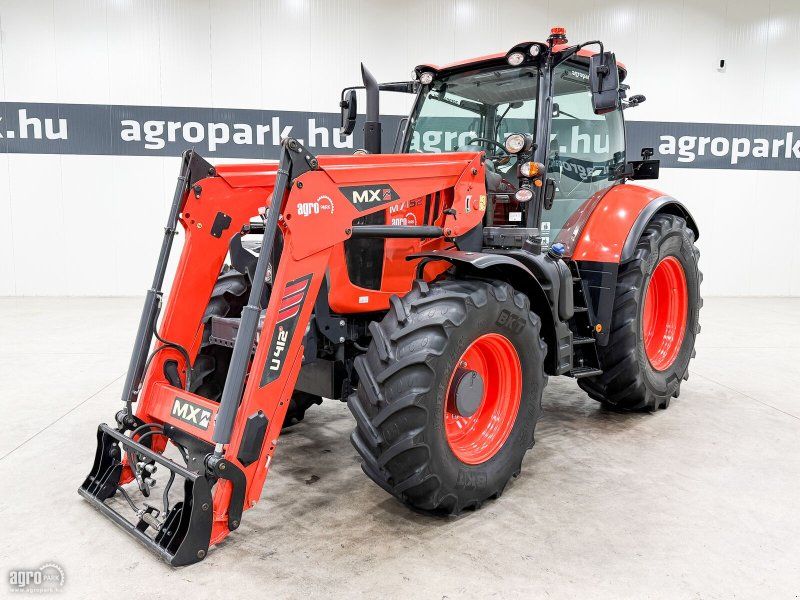 Kubota M7152 54/27 powershift, 50 km/h, suspended front axle, suspended
