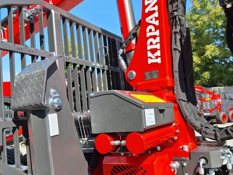 Krpan GP 8 DF mit Forstkran GD 7,6 K, pm. Bremse
