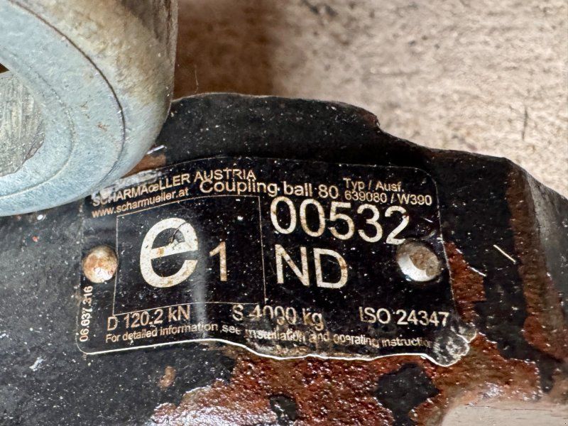 Scharmüller Scharmüller 05639080A02 Ball Coupling K80 4to Kugelkopf